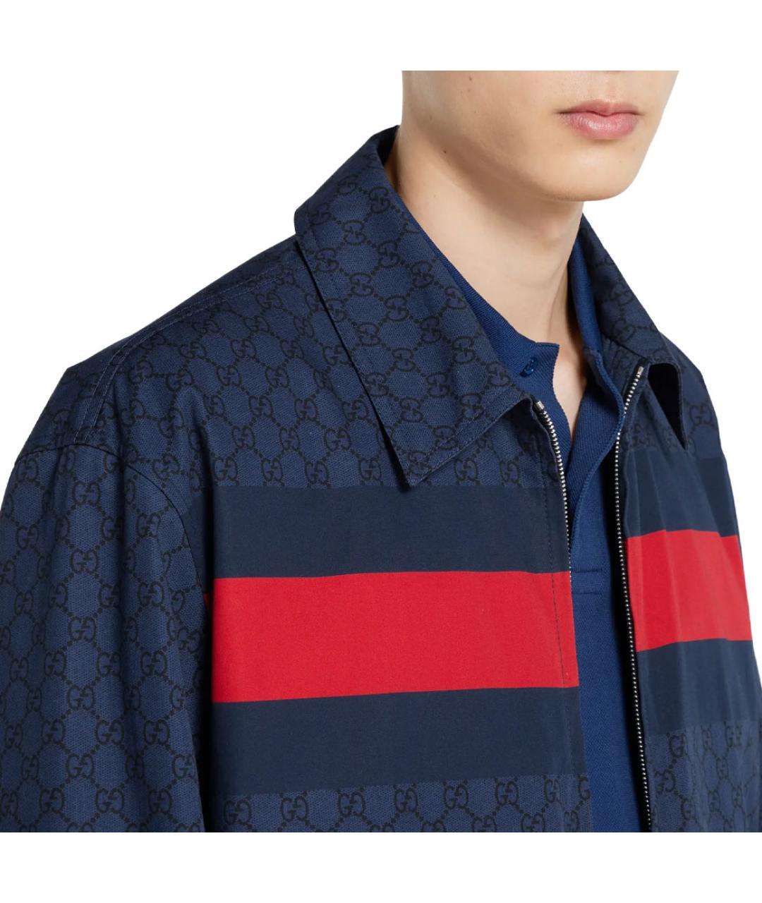 GUCCI Синяя куртка, фото 5