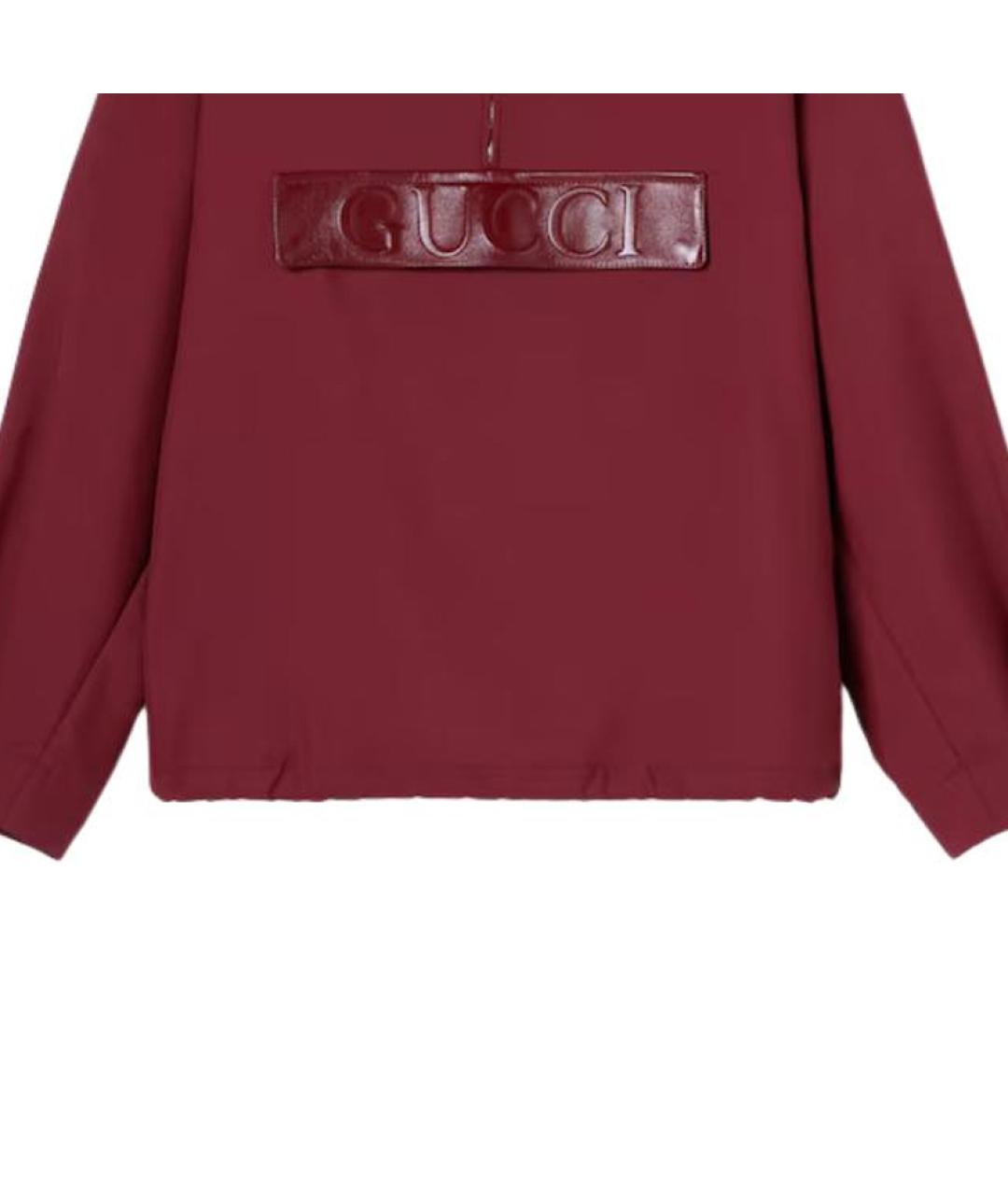 GUCCI Бордовая куртка, фото 3