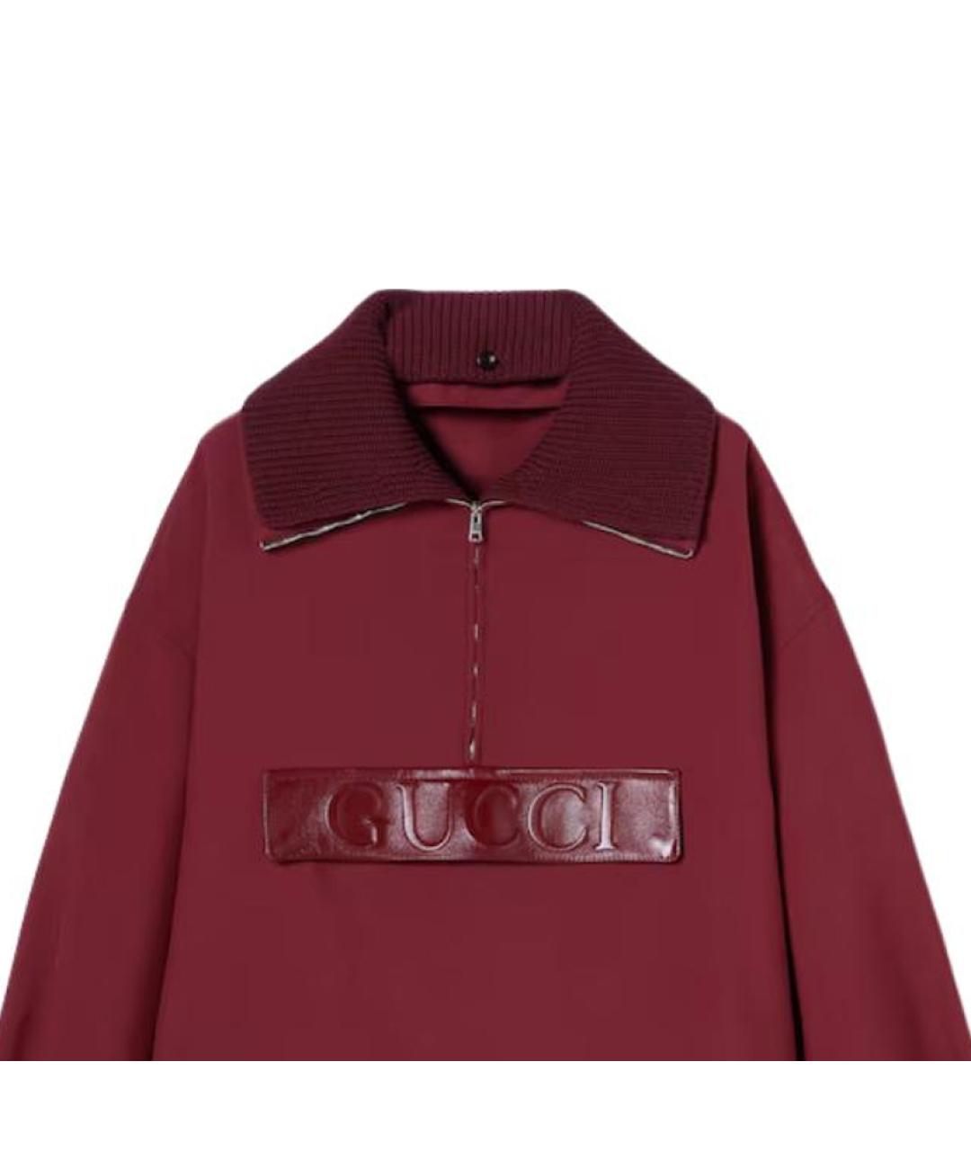 GUCCI Бордовая куртка, фото 2