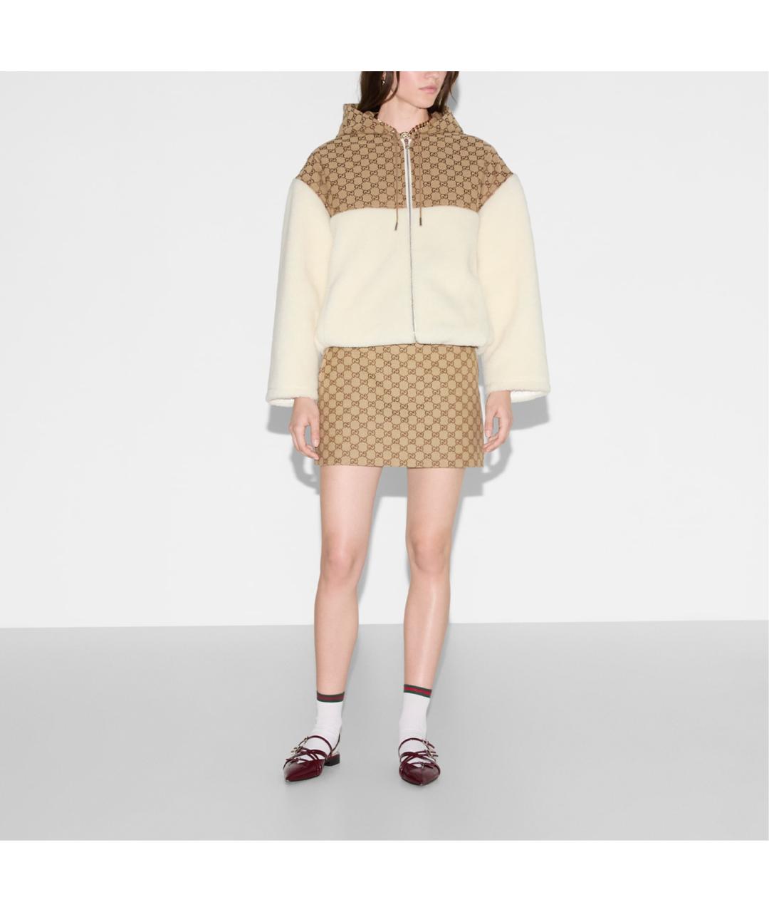GUCCI Белый пуховик, фото 2