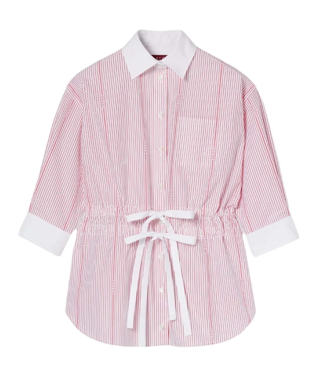 GUCCI Розовая рубашка, фото 1