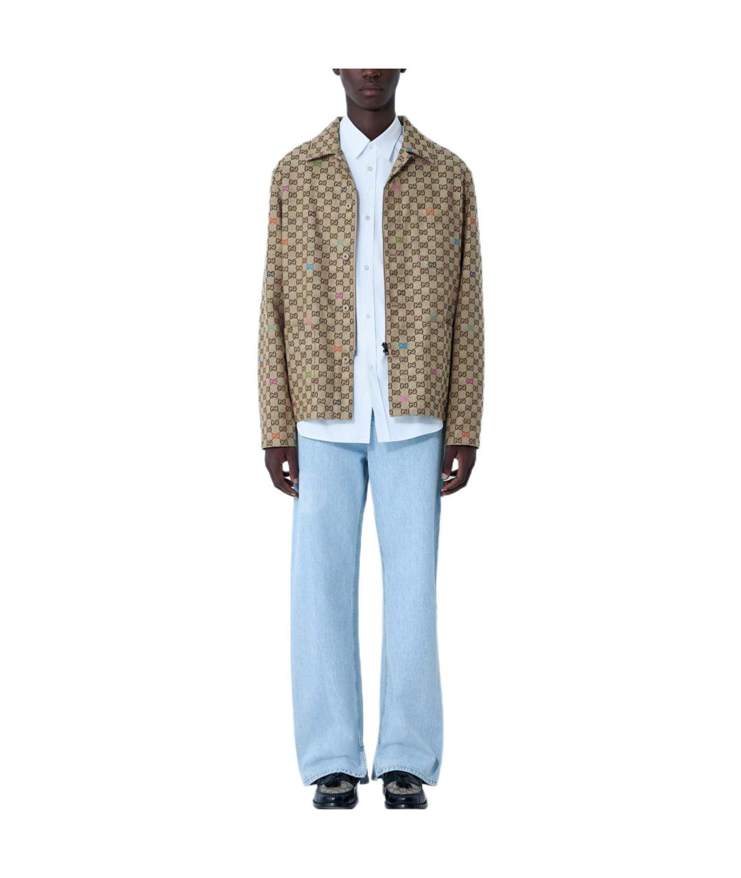 GUCCI Бежевая куртка, фото 3
