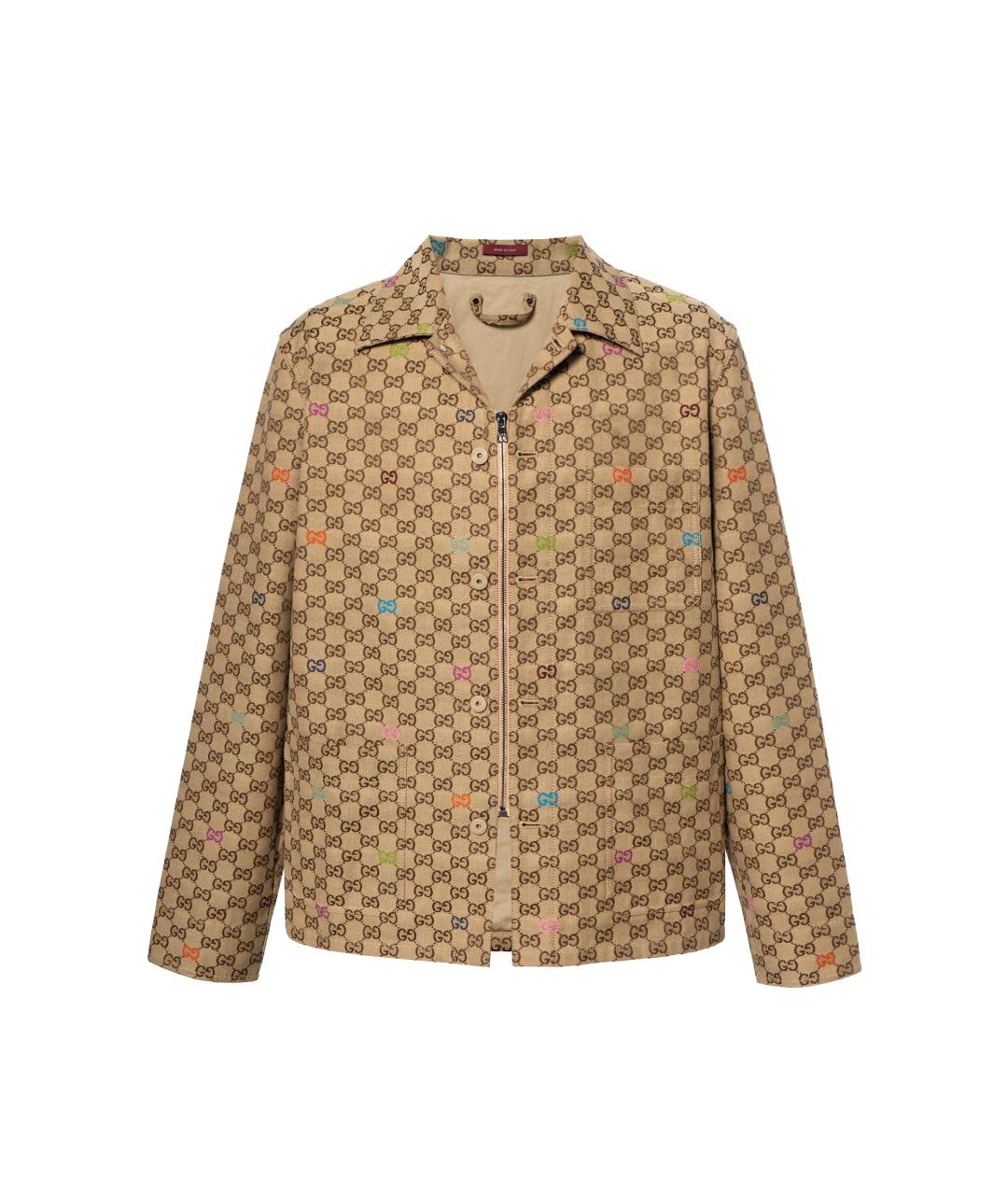 GUCCI Бежевая куртка, фото 1