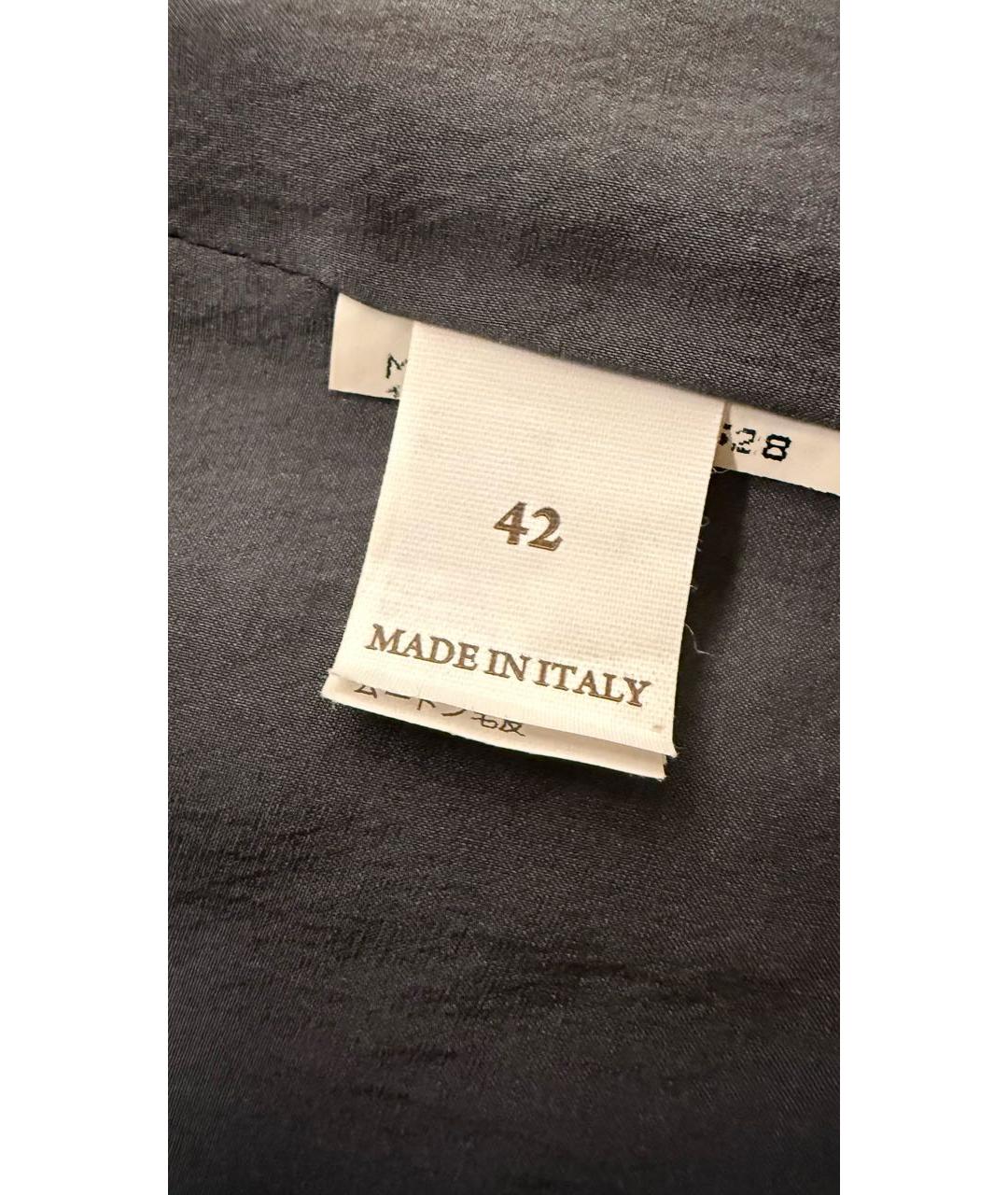 BRUNELLO CUCINELLI Темно-синий жилет из экзотической кожи, фото 6