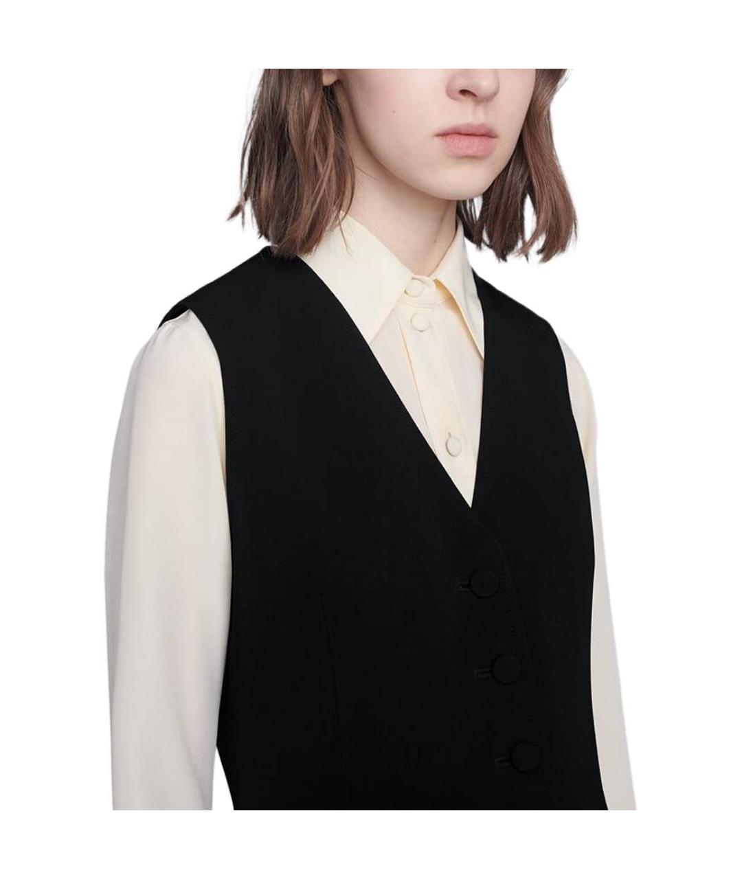 GUCCI Черная жилетка, фото 5