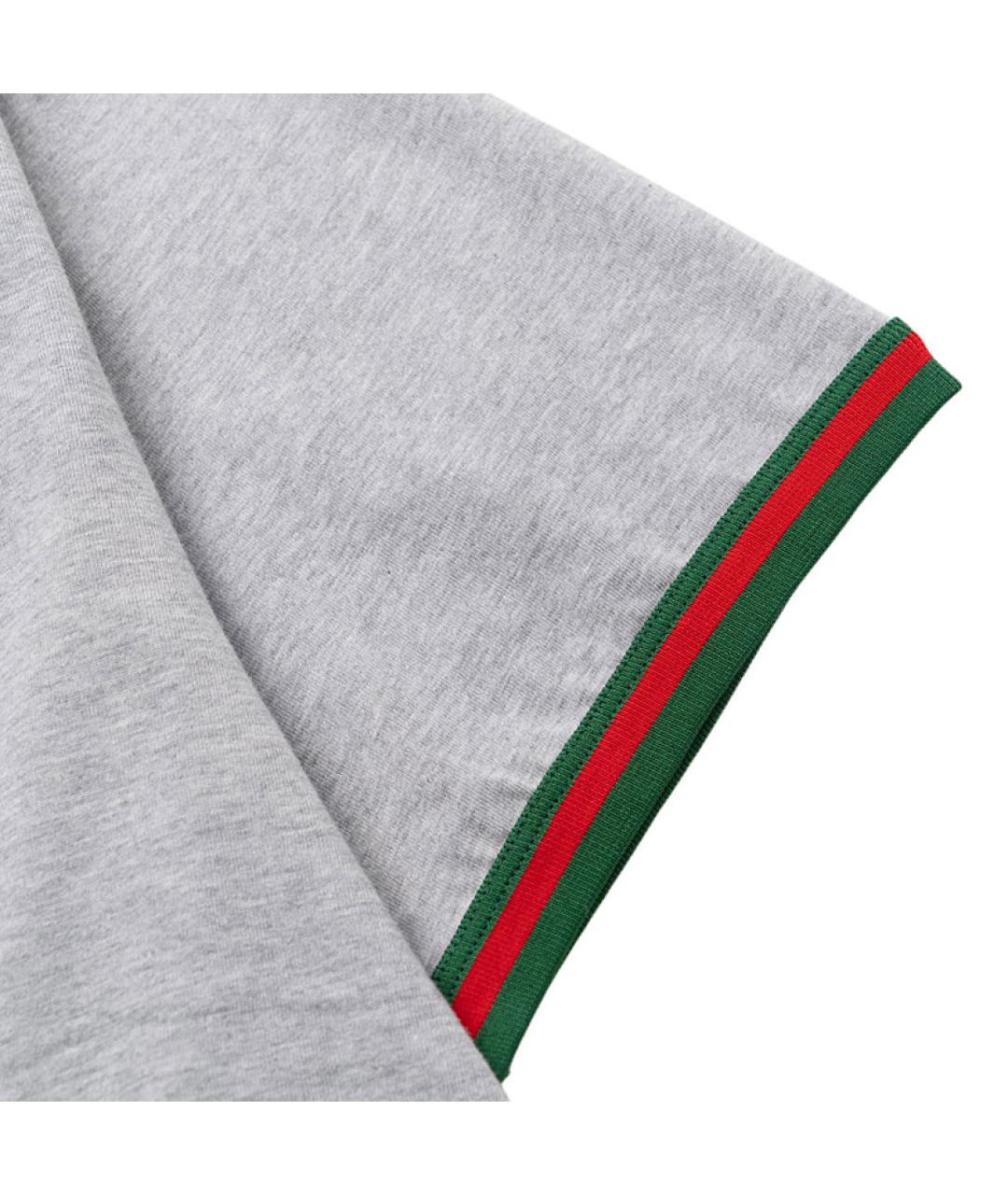 GUCCI Серая футболка, фото 4