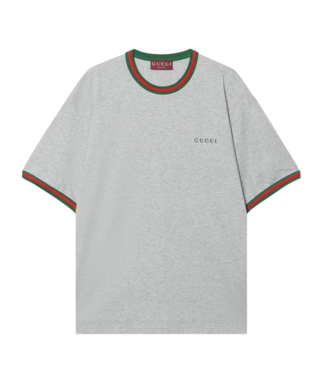 GUCCI Серая футболка, фото 1