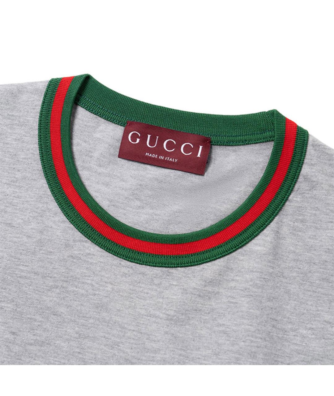 GUCCI Серая футболка, фото 3