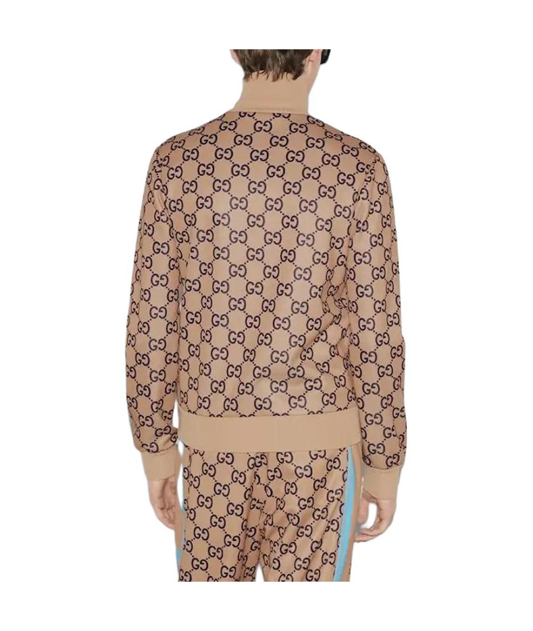 GUCCI Коричневая куртка, фото 3