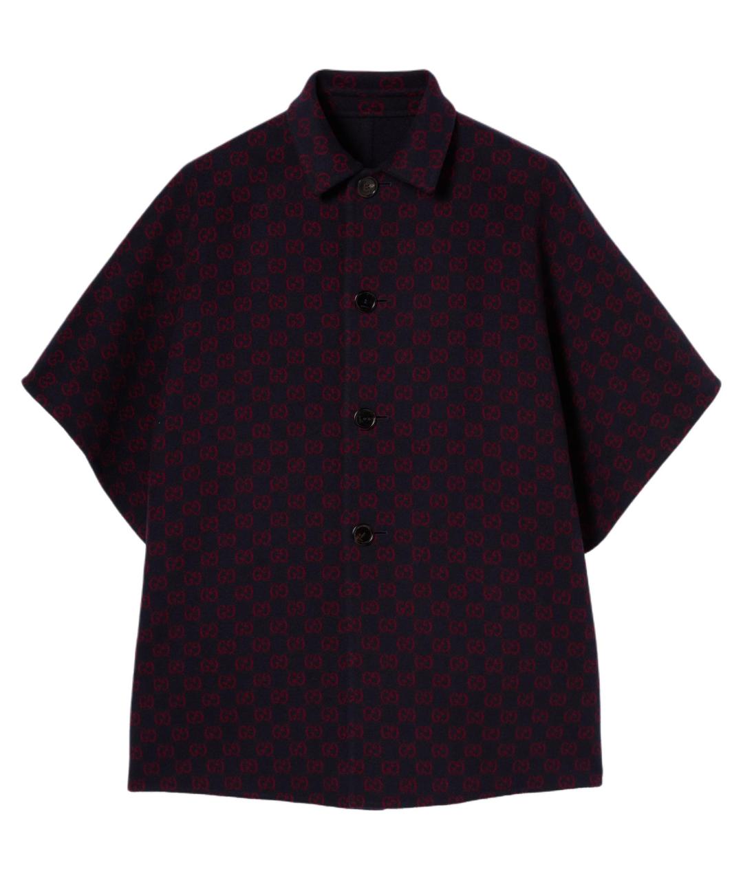 GUCCI Темно-синее пальто, фото 2