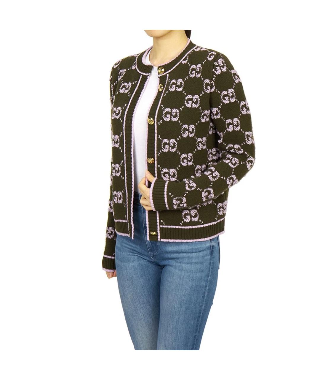 GUCCI Фиолетовый кардиган, фото 5