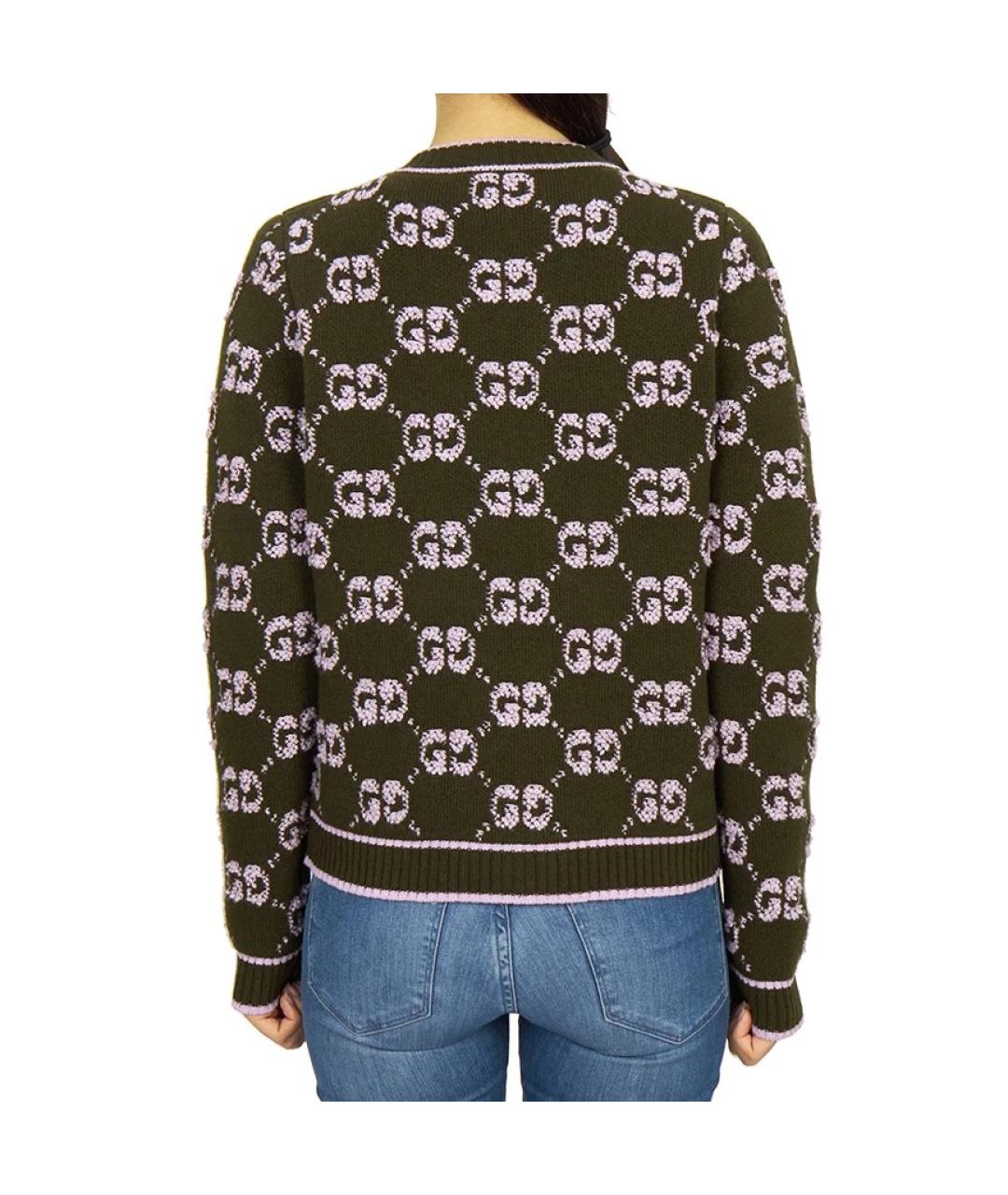 GUCCI Фиолетовый кардиган, фото 4