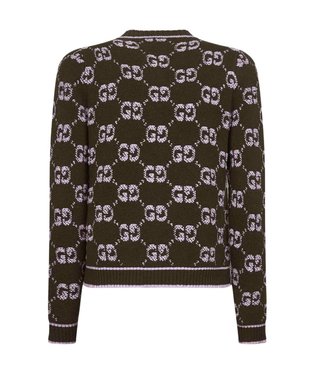 GUCCI Фиолетовый кардиган, фото 2