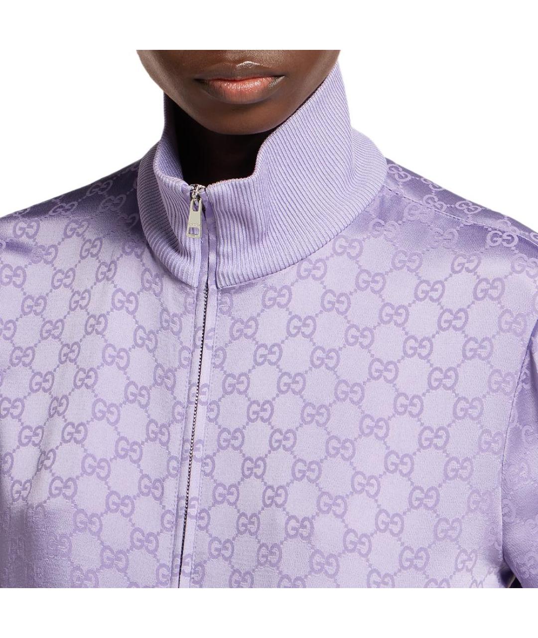 GUCCI Фиолетовая куртка, фото 5