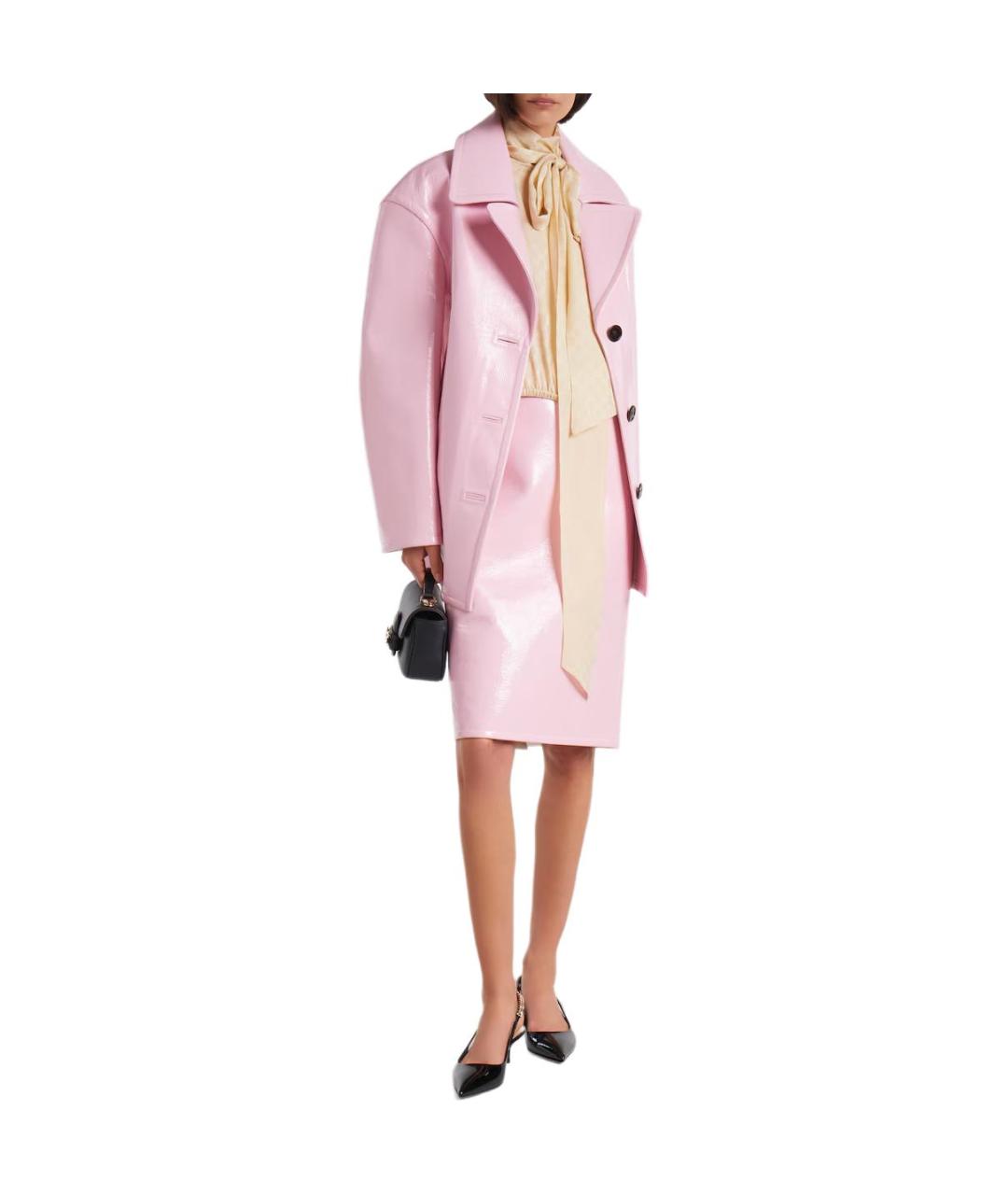 GUCCI Бежевая шелковая блузы, фото 4