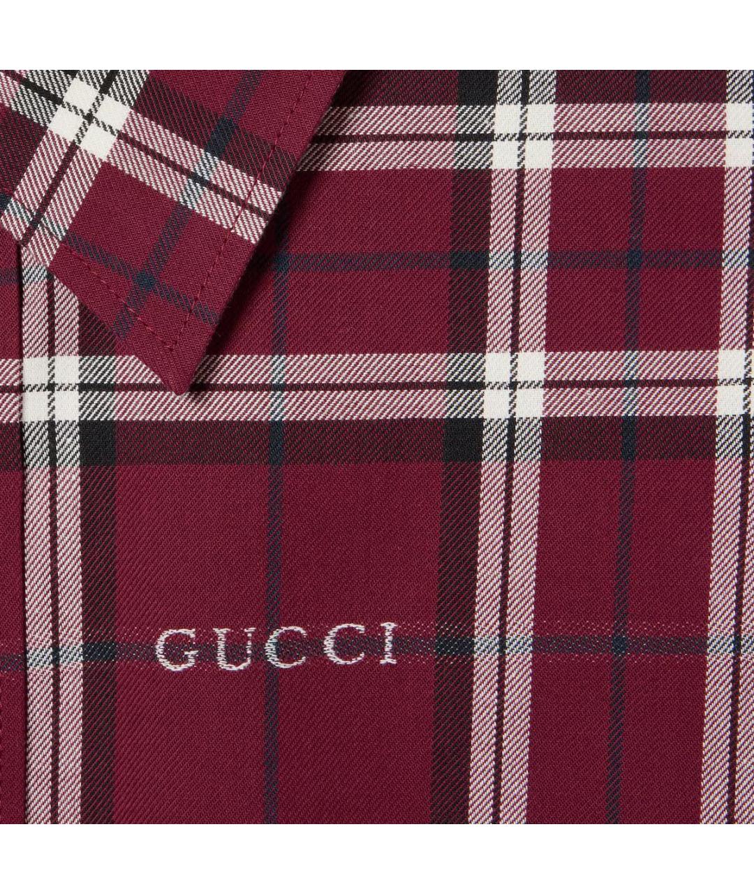 GUCCI Красная кэжуал рубашка, фото 2