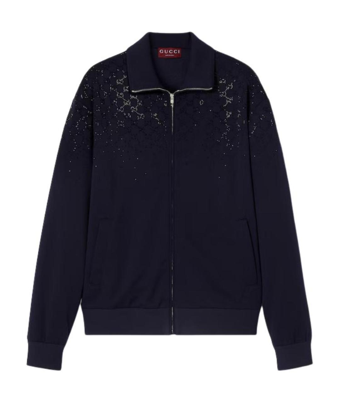 GUCCI Темно-синяя куртка, фото 1