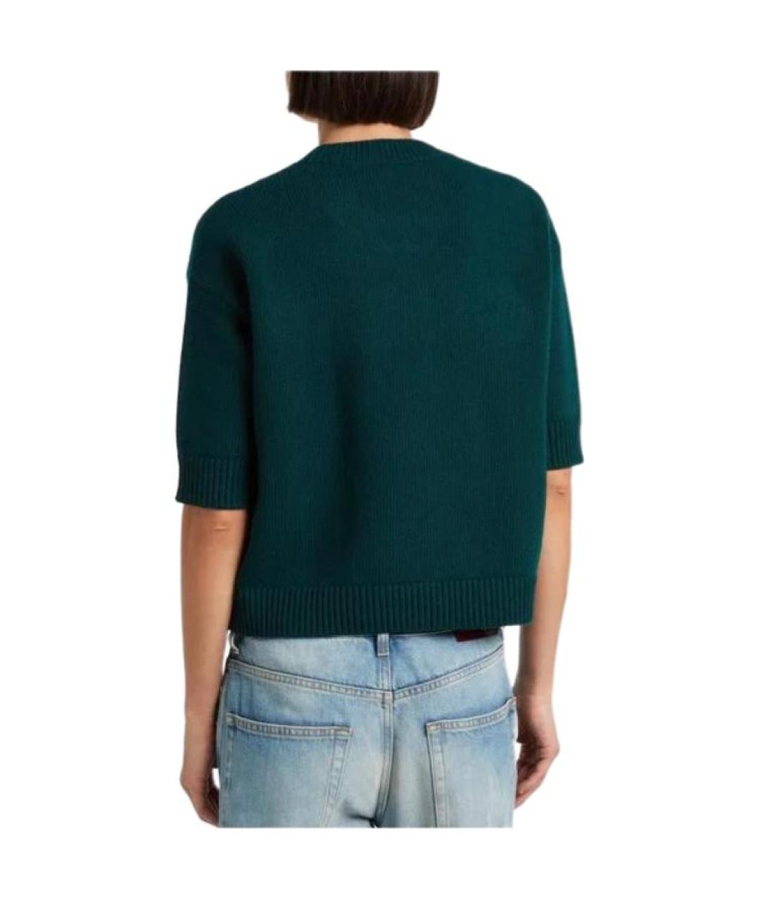 GUCCI Зеленый джемпер / свитер, фото 3