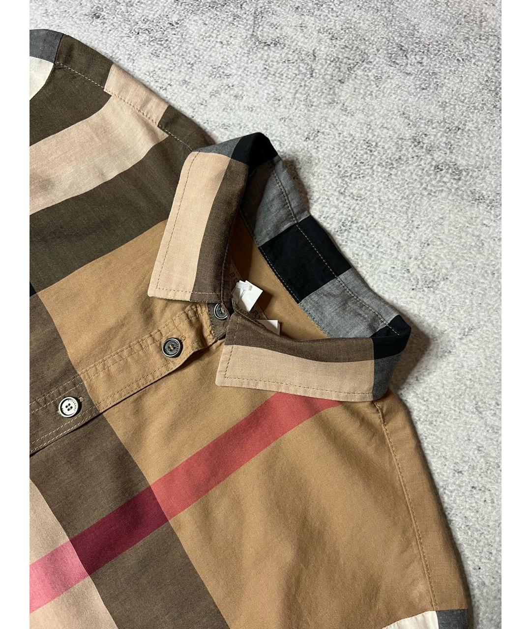 BURBERRY Мульти хлопковая рубашка, фото 5