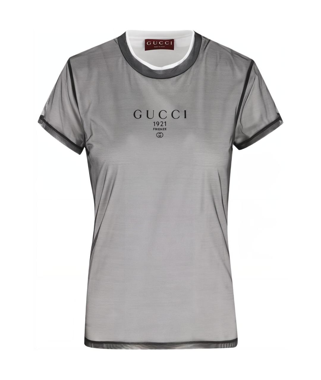 GUCCI Белая футболка, фото 1