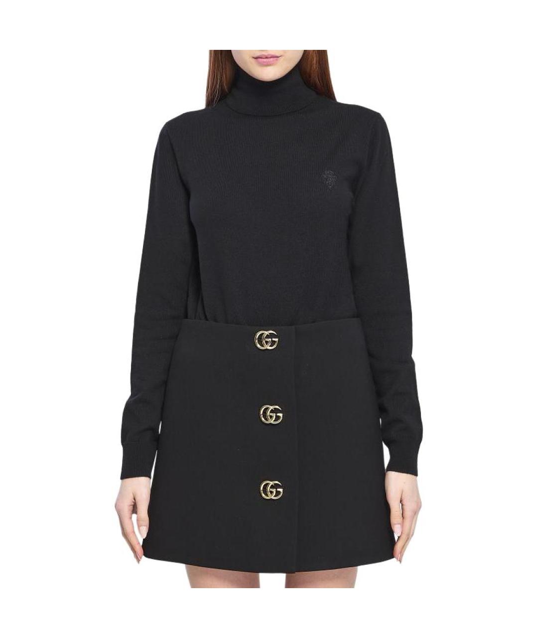 GUCCI Черный джемпер / свитер, фото 3