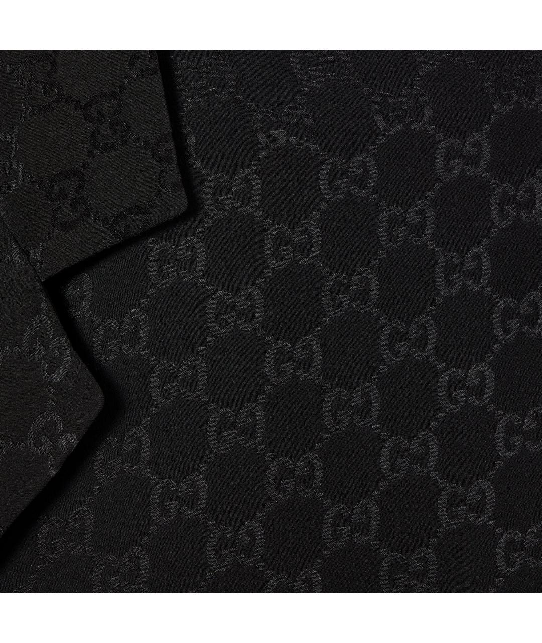 GUCCI Черная классическая рубашка, фото 5