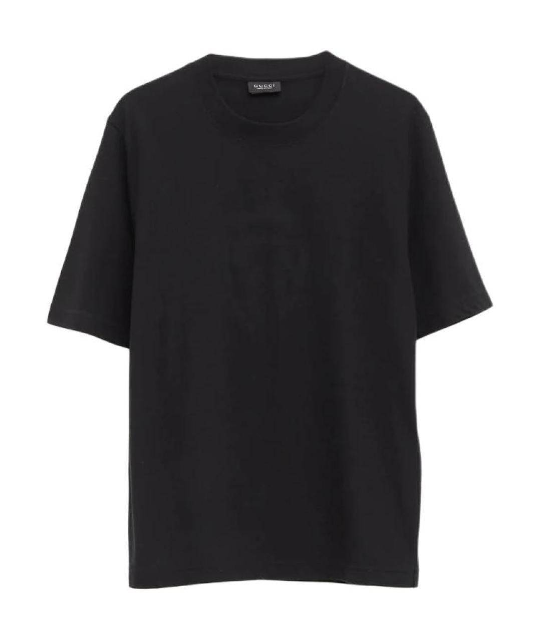 GUCCI Черная футболка, фото 1