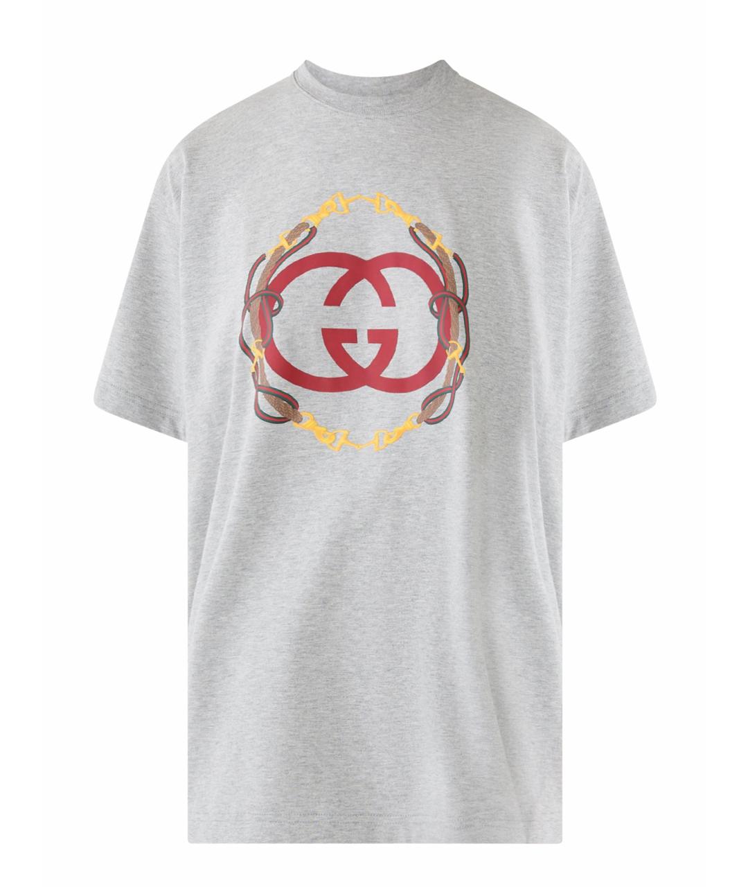 GUCCI Серая футболка, фото 1