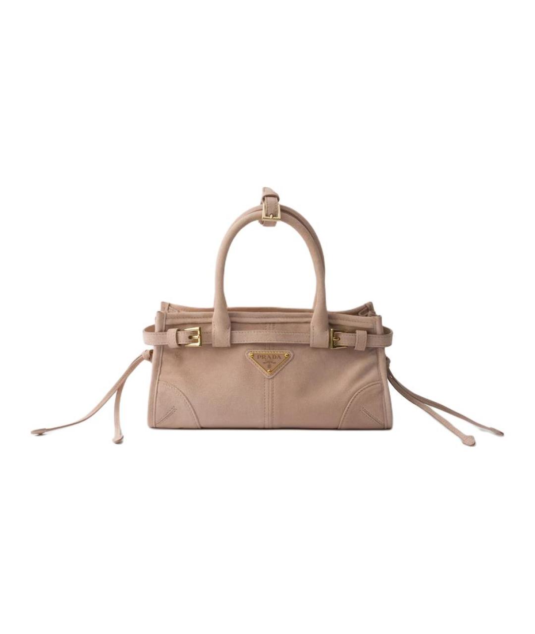 PRADA Коричневая кожаная сумка через плечо, фото 1