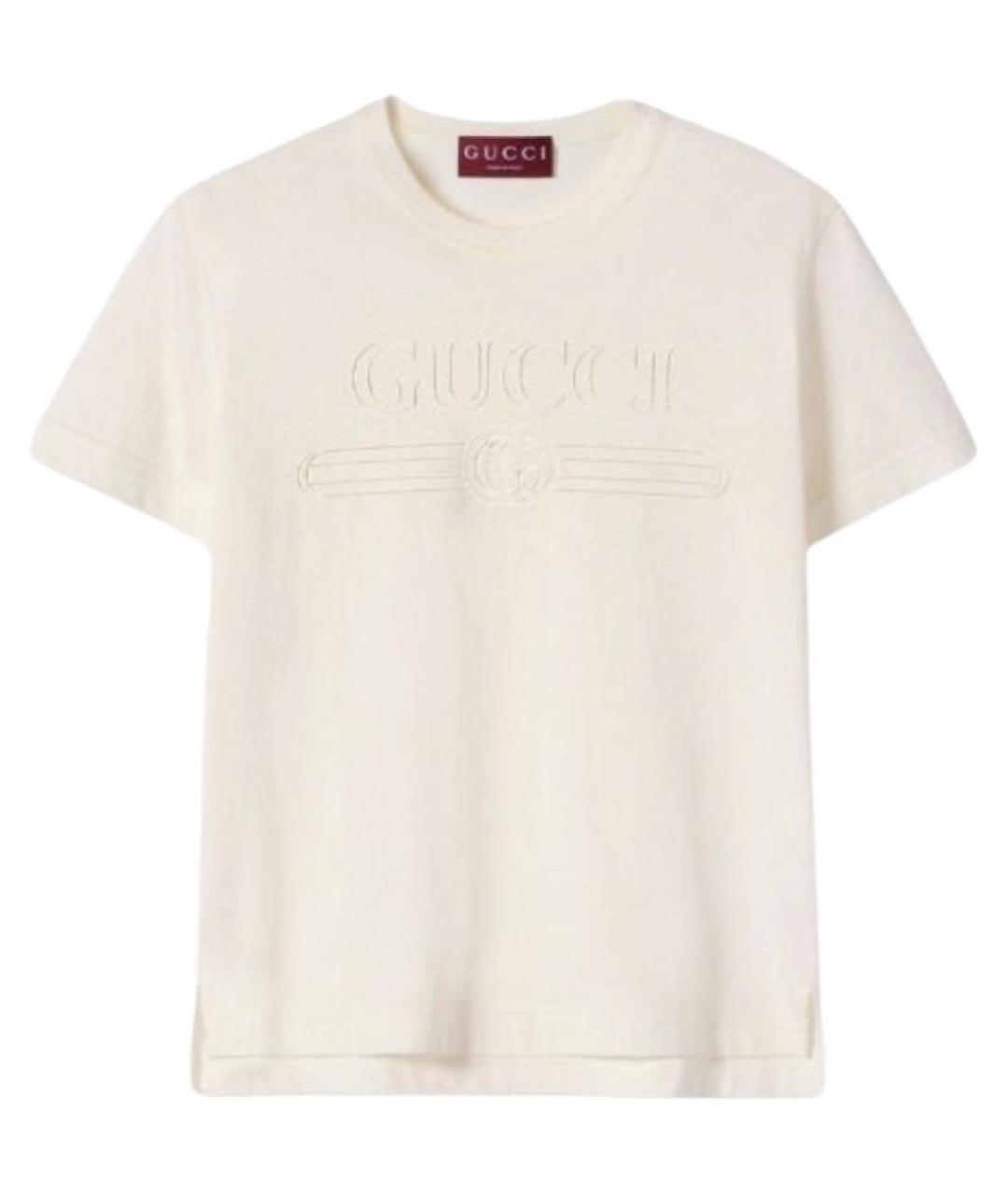 GUCCI Бежевая футболка, фото 1