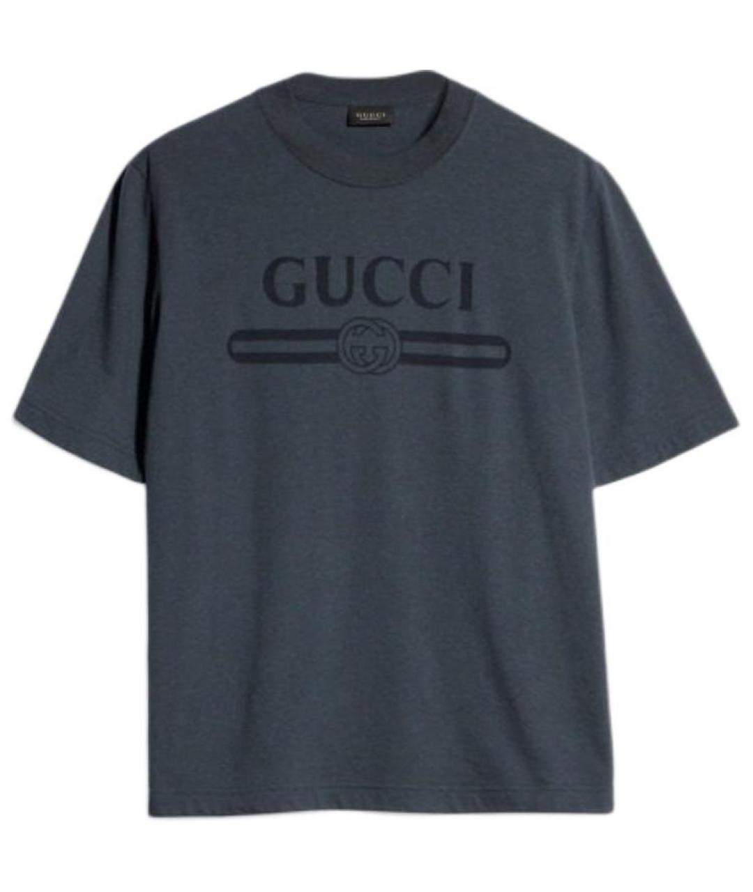GUCCI Серая футболка, фото 2