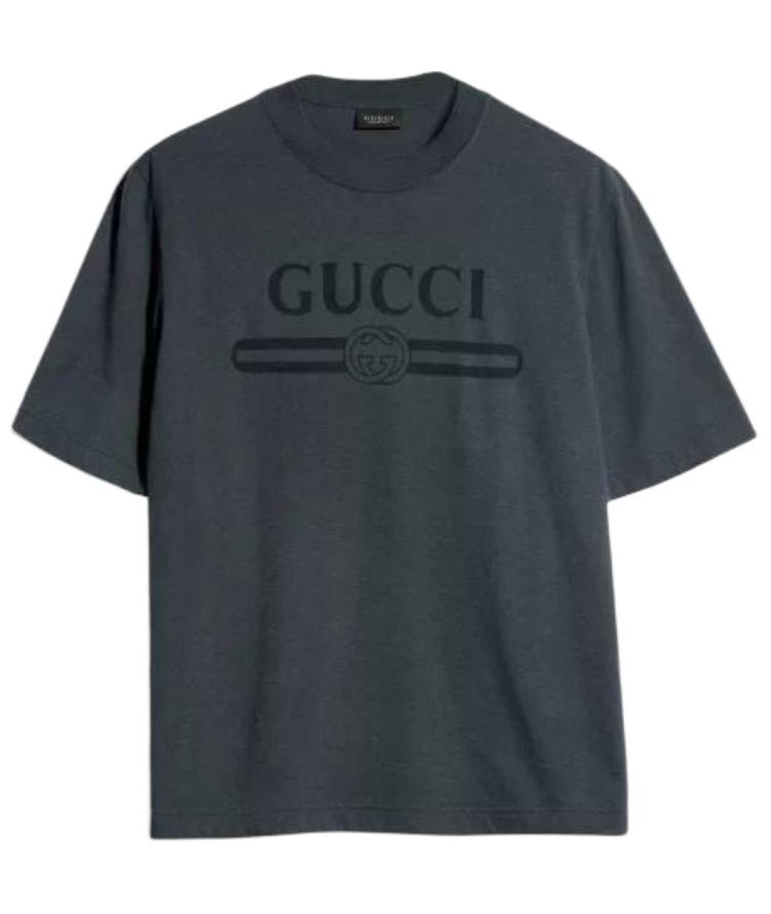 GUCCI Серая футболка, фото 1