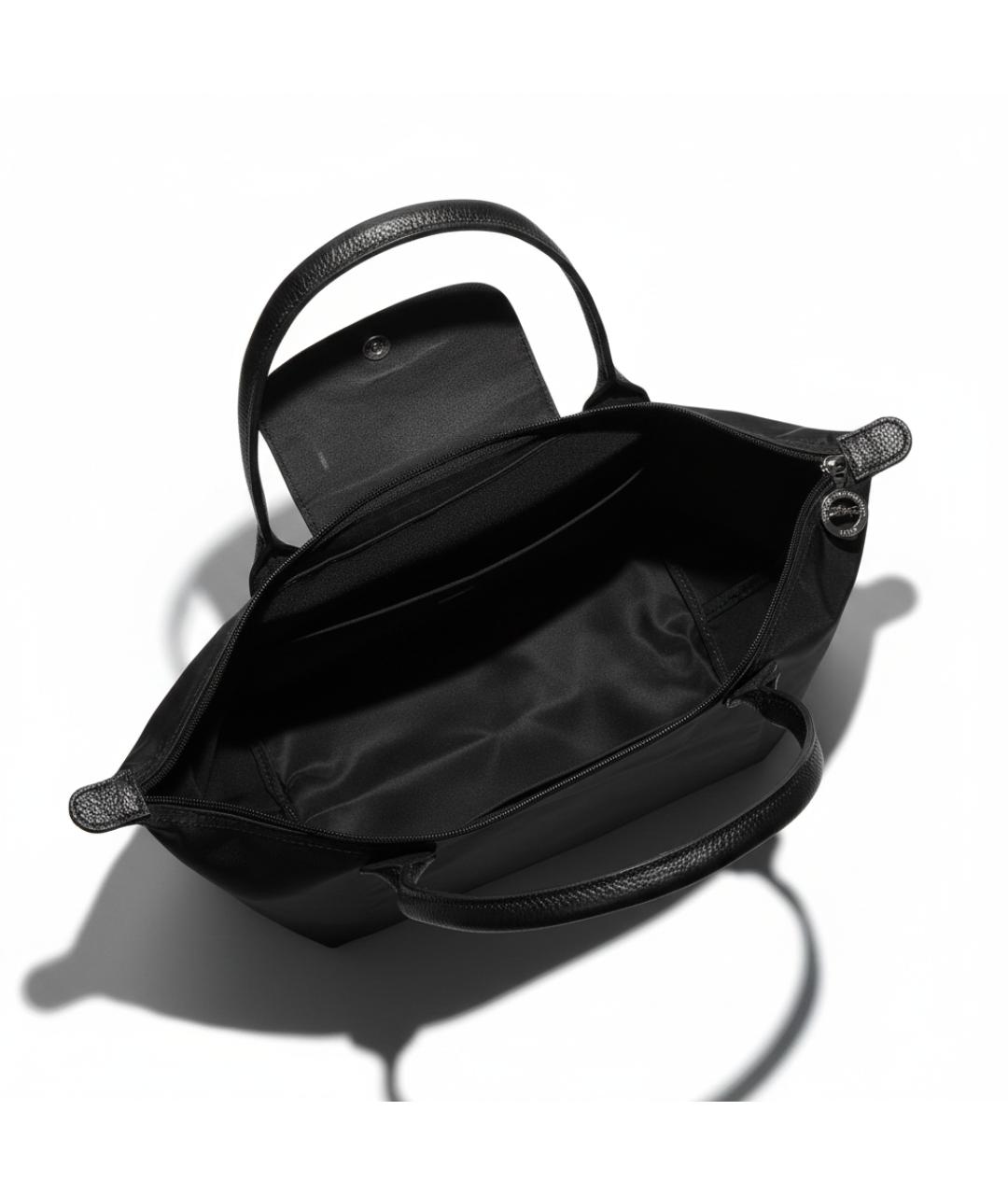 LONGCHAMP Черная сумка через плечо, фото 4