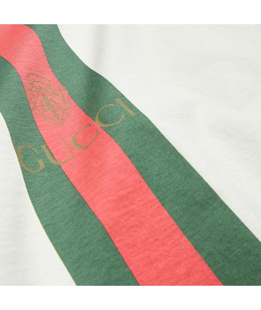 GUCCI Белая футболка, фото 2