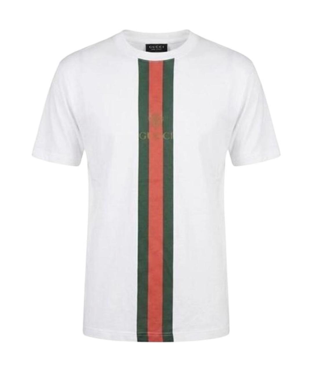 GUCCI Белая футболка, фото 1
