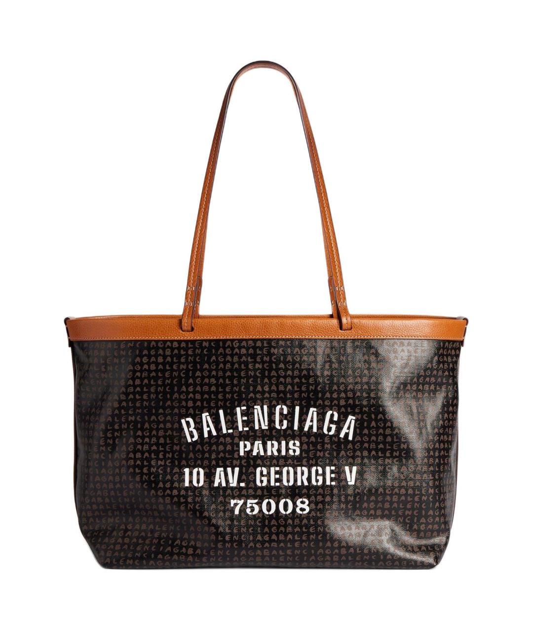 BALENCIAGA Коричневая сумка через плечо, фото 1