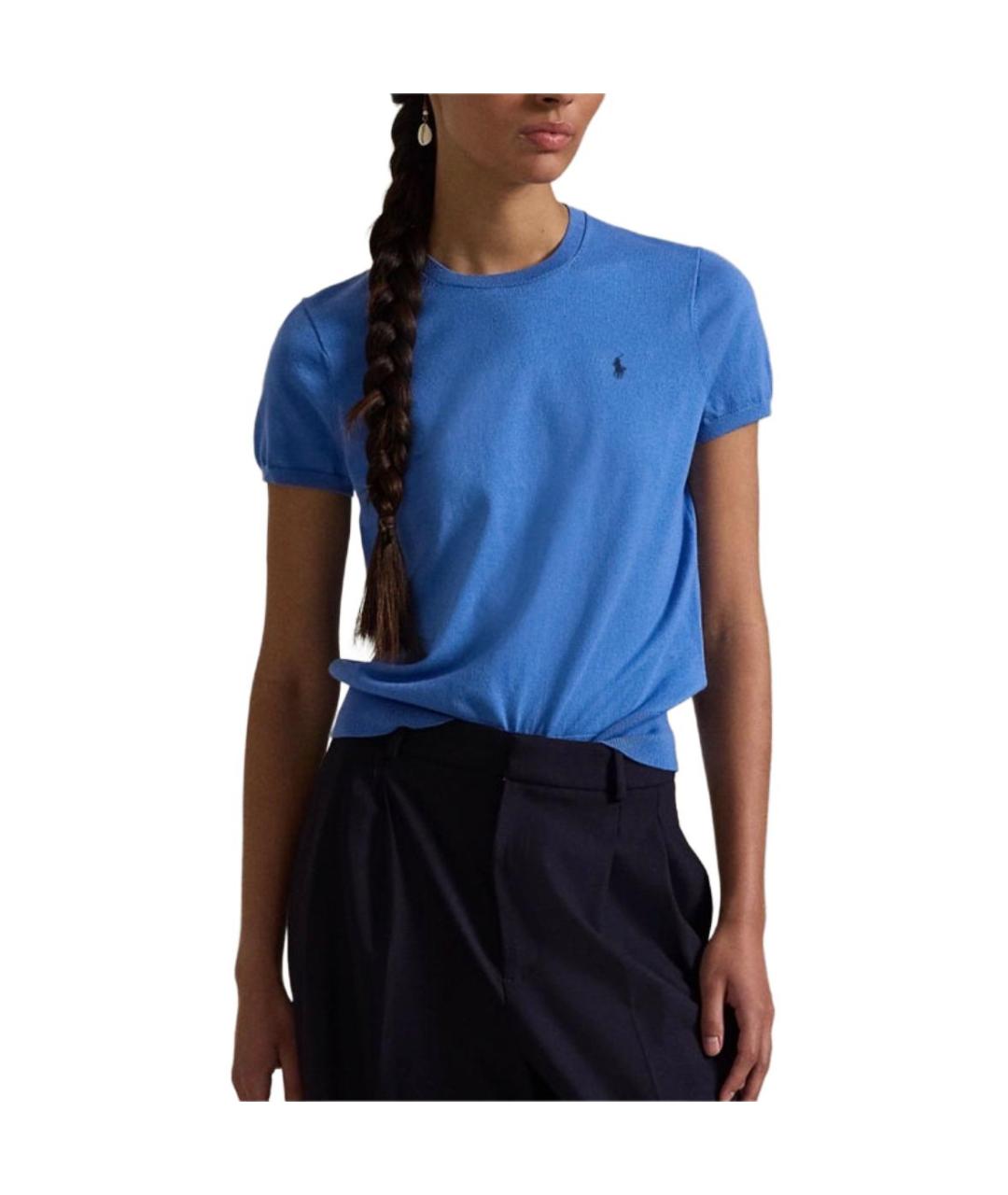 POLO RALPH LAUREN Синий джемпер / свитер, фото 3