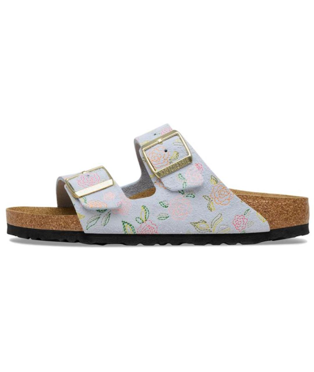 BIRKENSTOCK Голубые шлепанцы, фото 5
