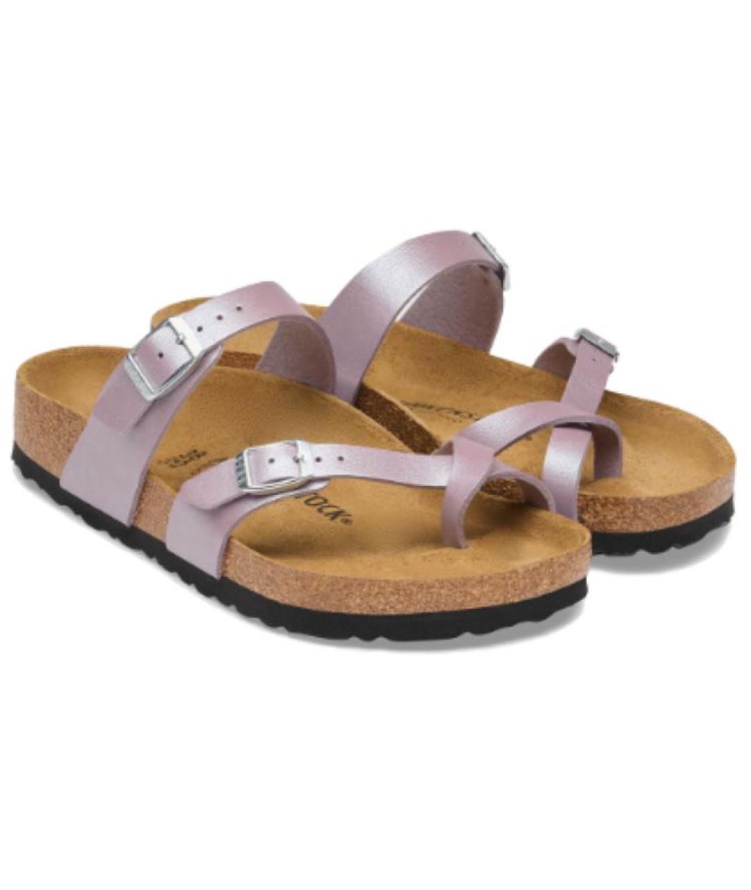 BIRKENSTOCK Фиолетовые сандалии, фото 3