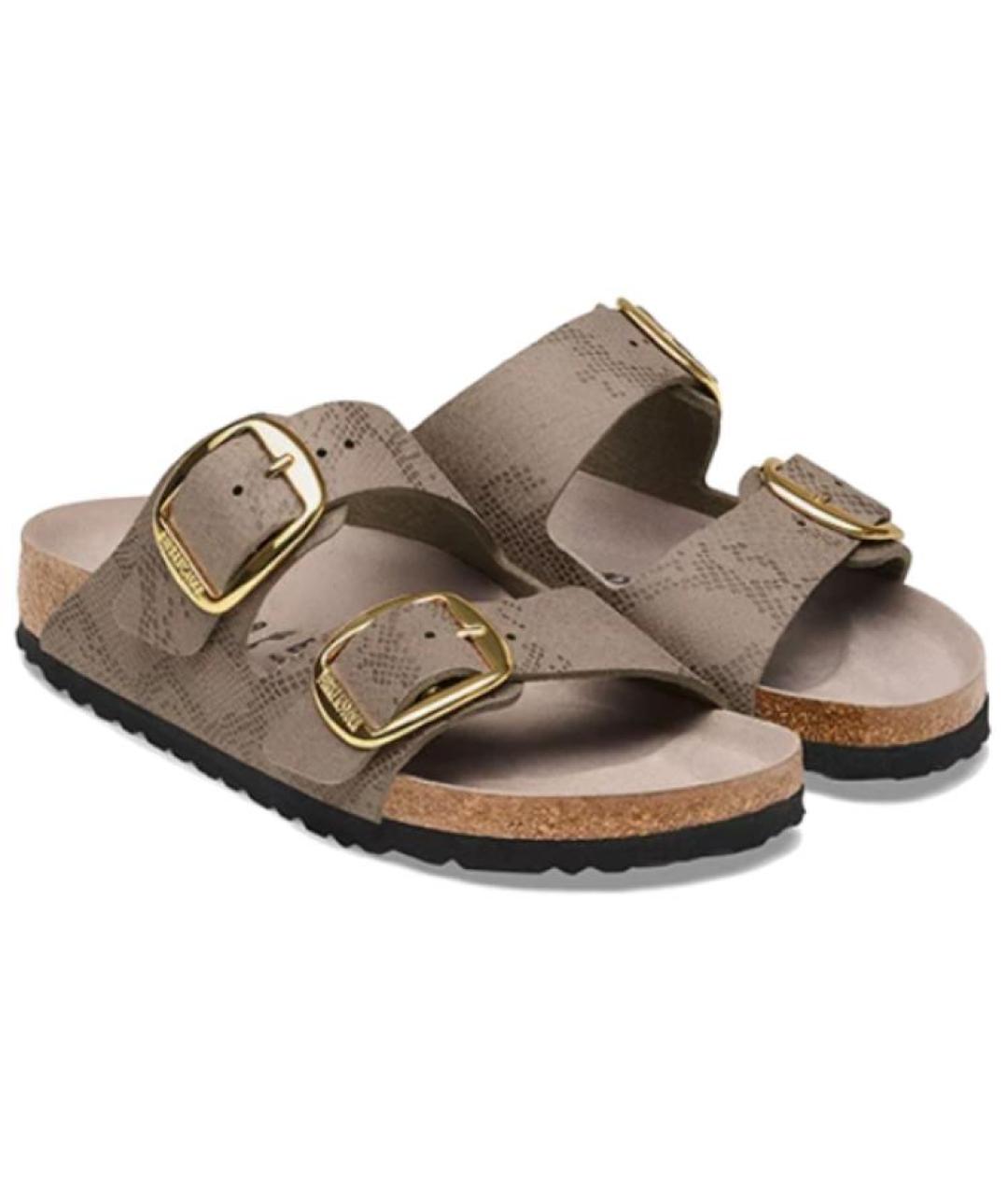 BIRKENSTOCK Коричневые сандалии, фото 3