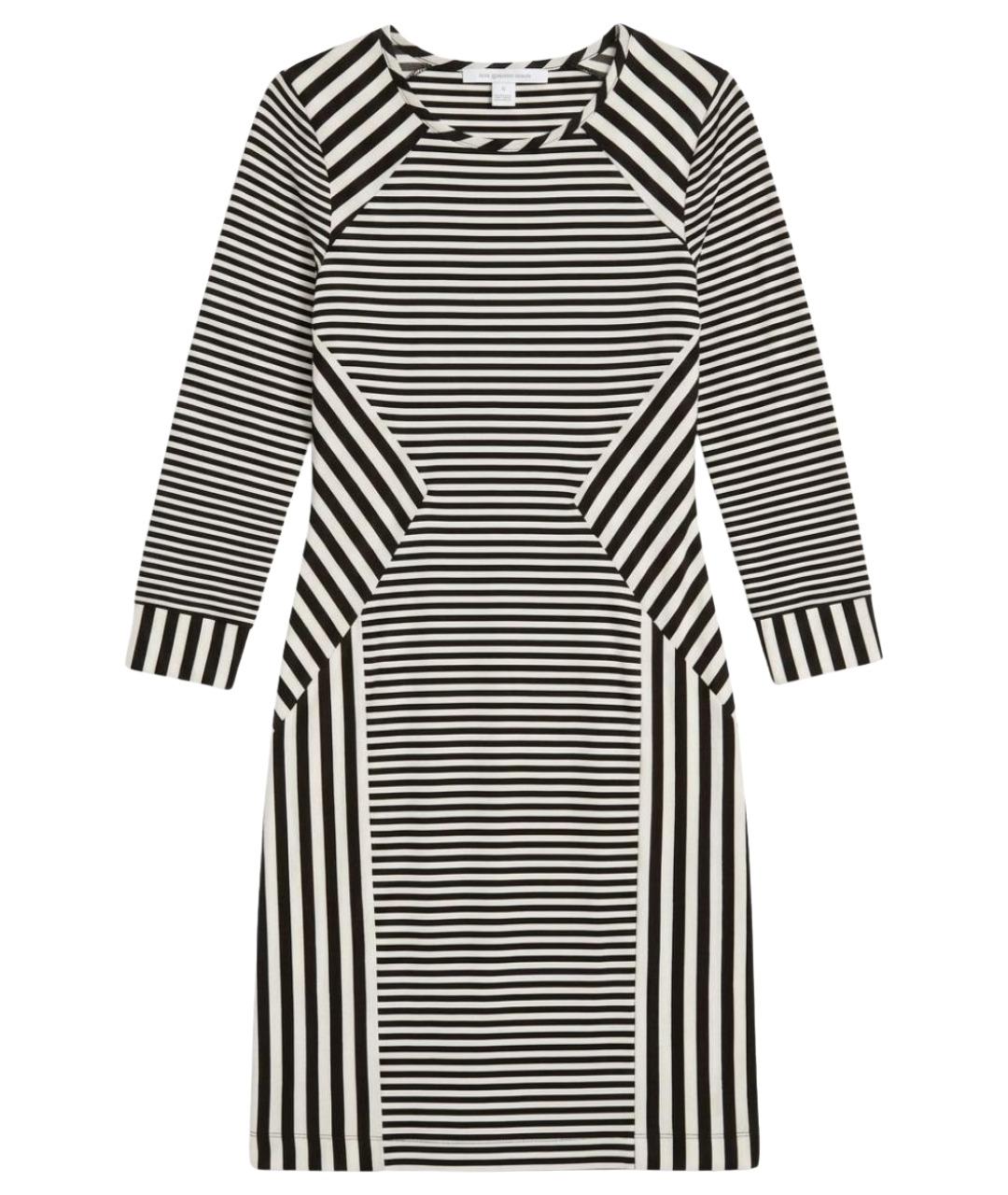 DIANE VON FURSTENBERG Мульти шерстяное повседневное платье, фото 1