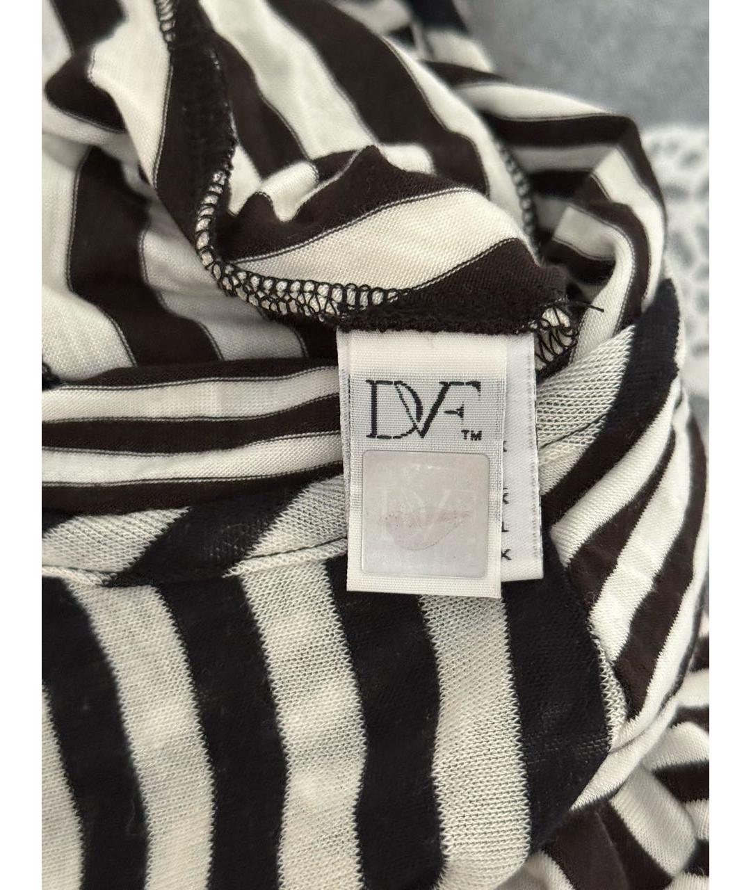 DIANE VON FURSTENBERG Мульти шерстяное повседневное платье, фото 4