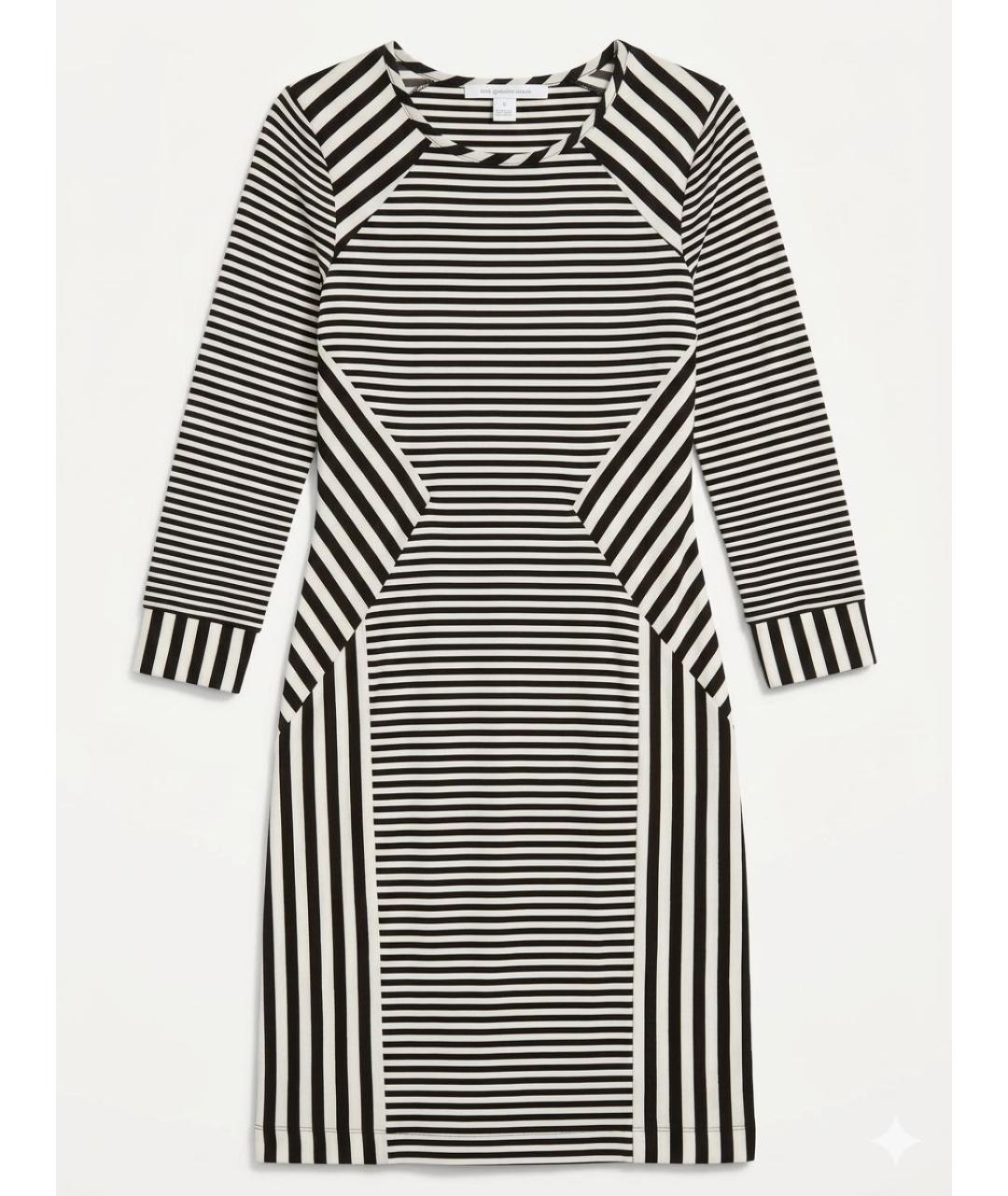 DIANE VON FURSTENBERG Мульти шерстяное повседневное платье, фото 7