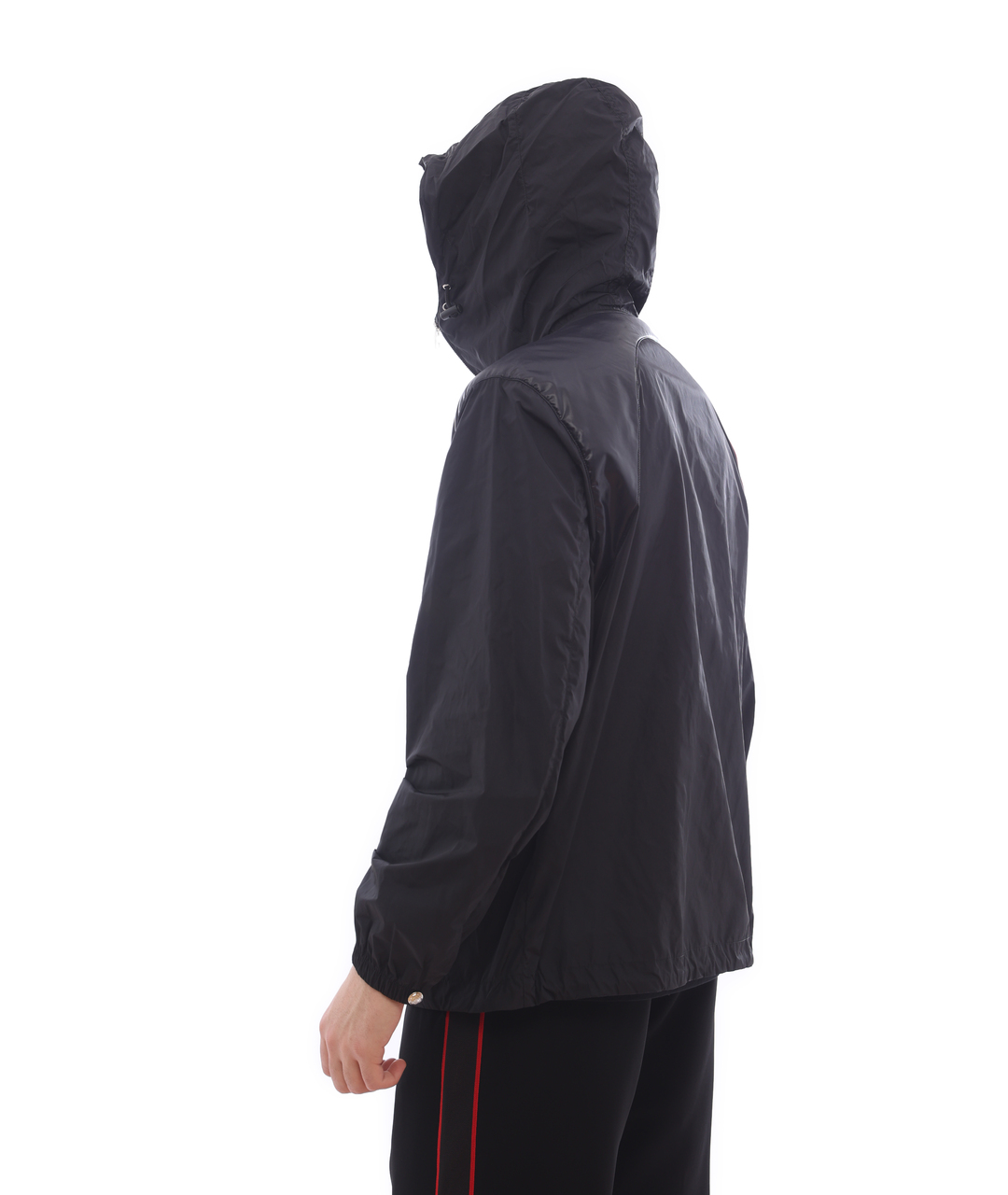 ALEXANDER MCQUEEN Черная полиамидовая спортивная куртка, фото 2