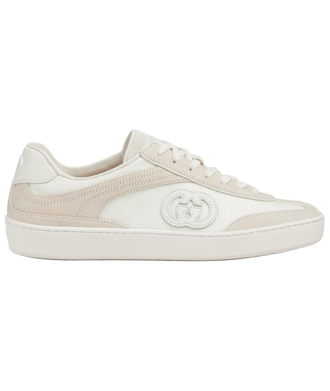 GUCCI Белые кроссовки, фото 1