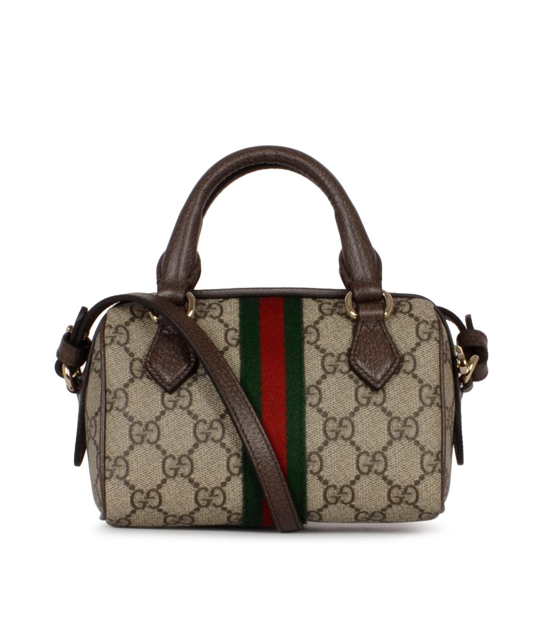 GUCCI Бежевая сумка тоут, фото 3