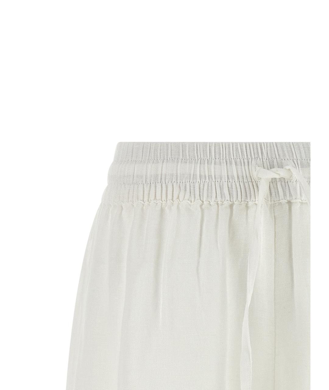 POLO RALPH LAUREN Белые хлопковые шорты, фото 3