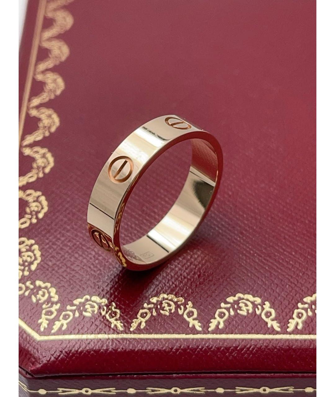 CARTIER Золотое кольцо из розового золота, фото 7