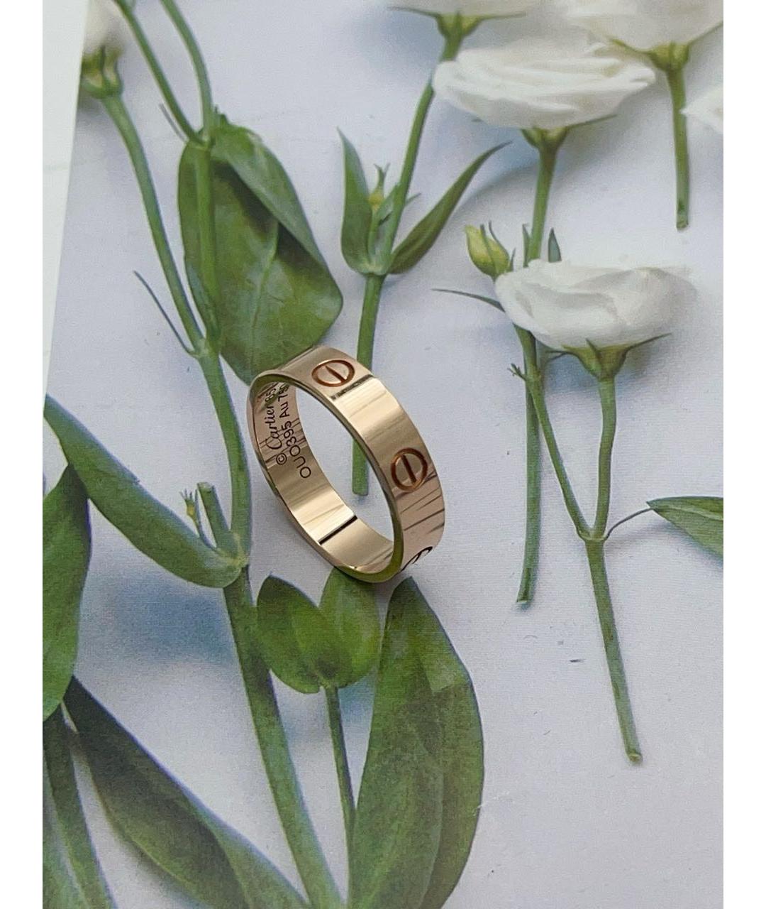CARTIER Золотое кольцо из розового золота, фото 5