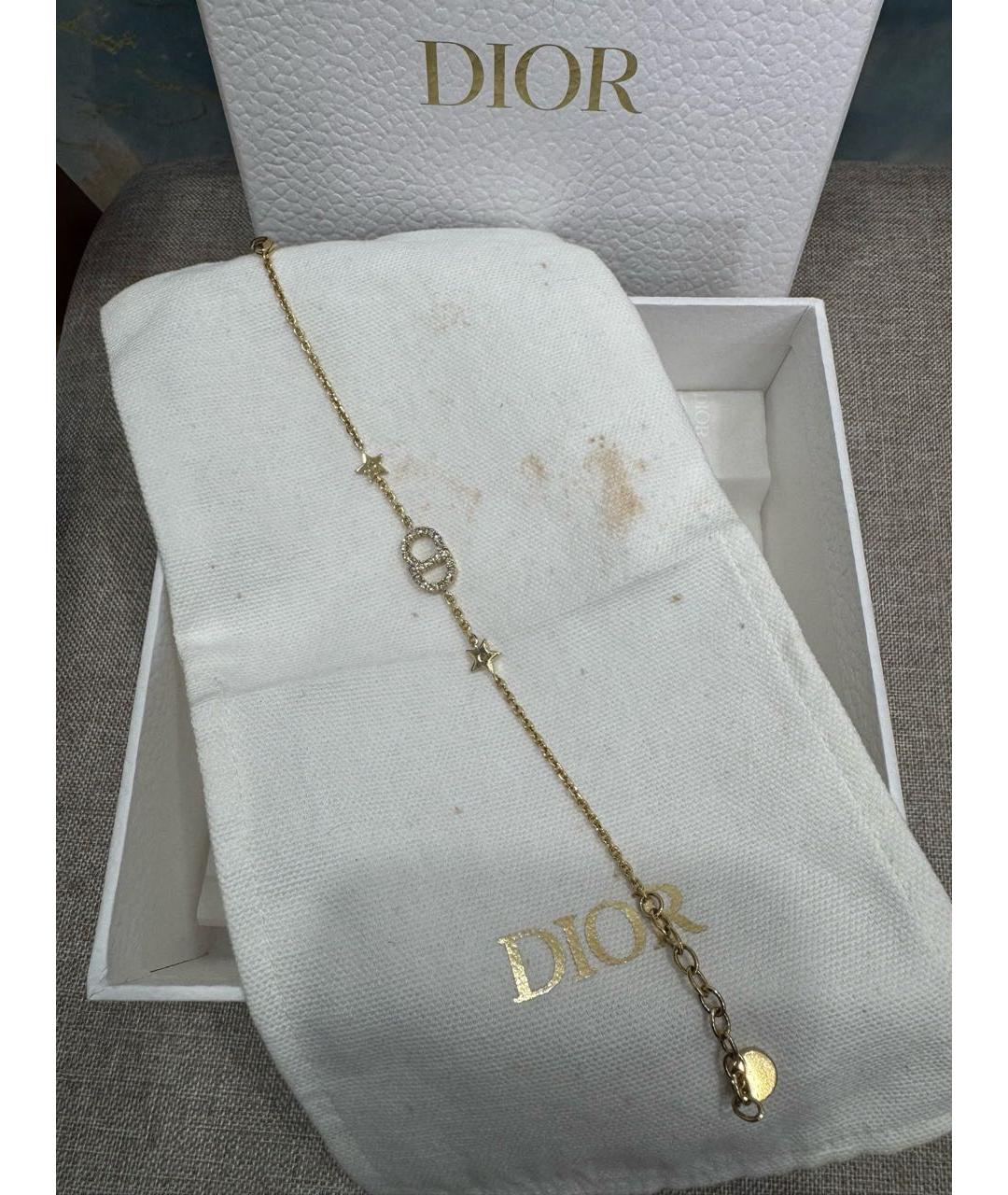 CHRISTIAN DIOR Золотой браслет, фото 3